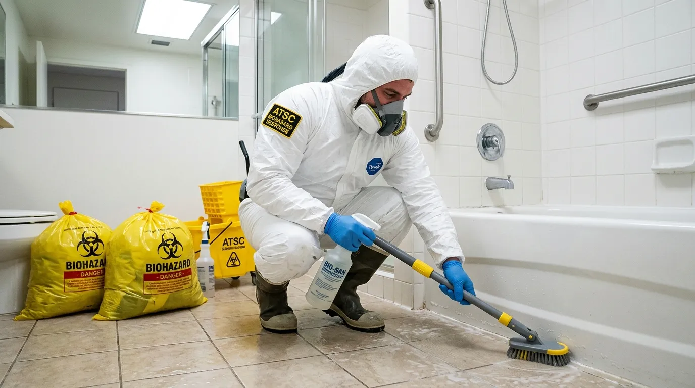 Decontamination equipment deployed for Blood Cleanup in Sugarmill Woods